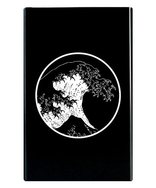 Boîte à cigarettes japonaise motif cerisier en fleurs